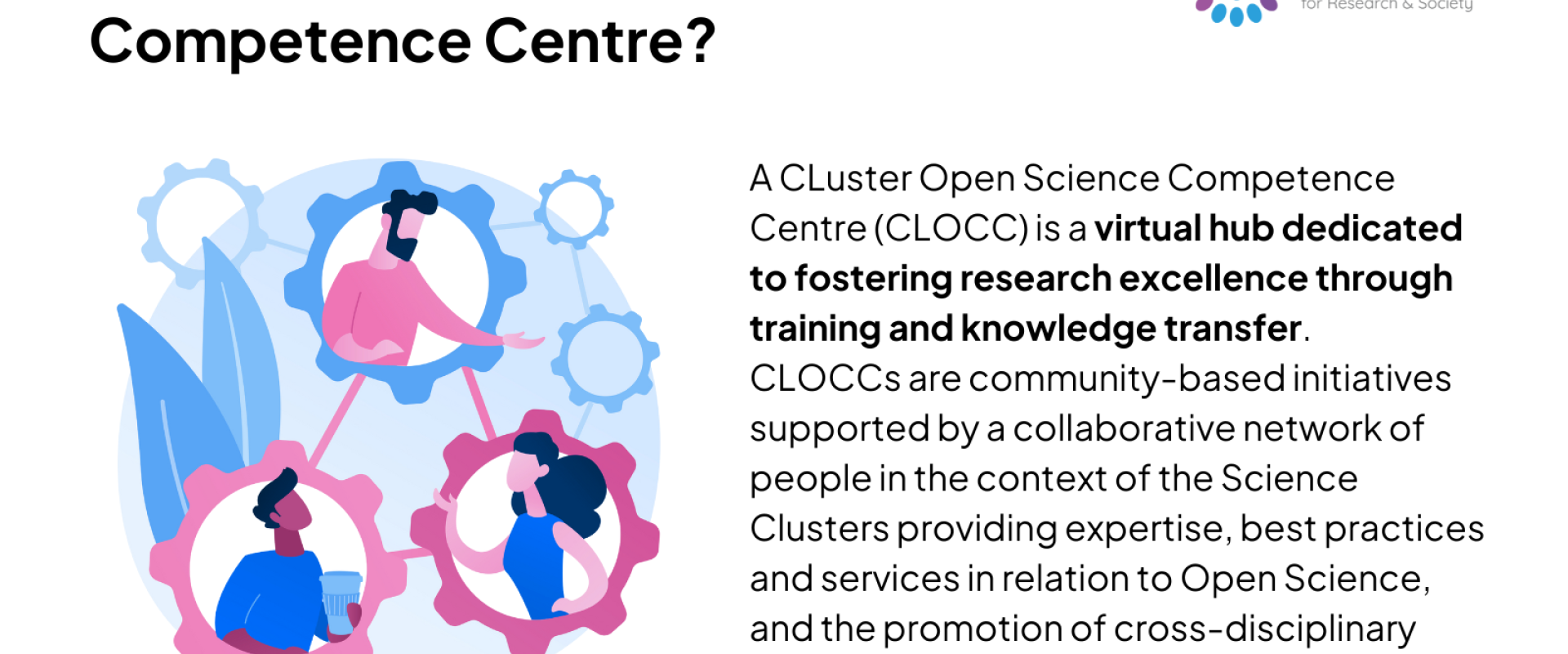 CLOCC - Cluster Open Science Competence Centre