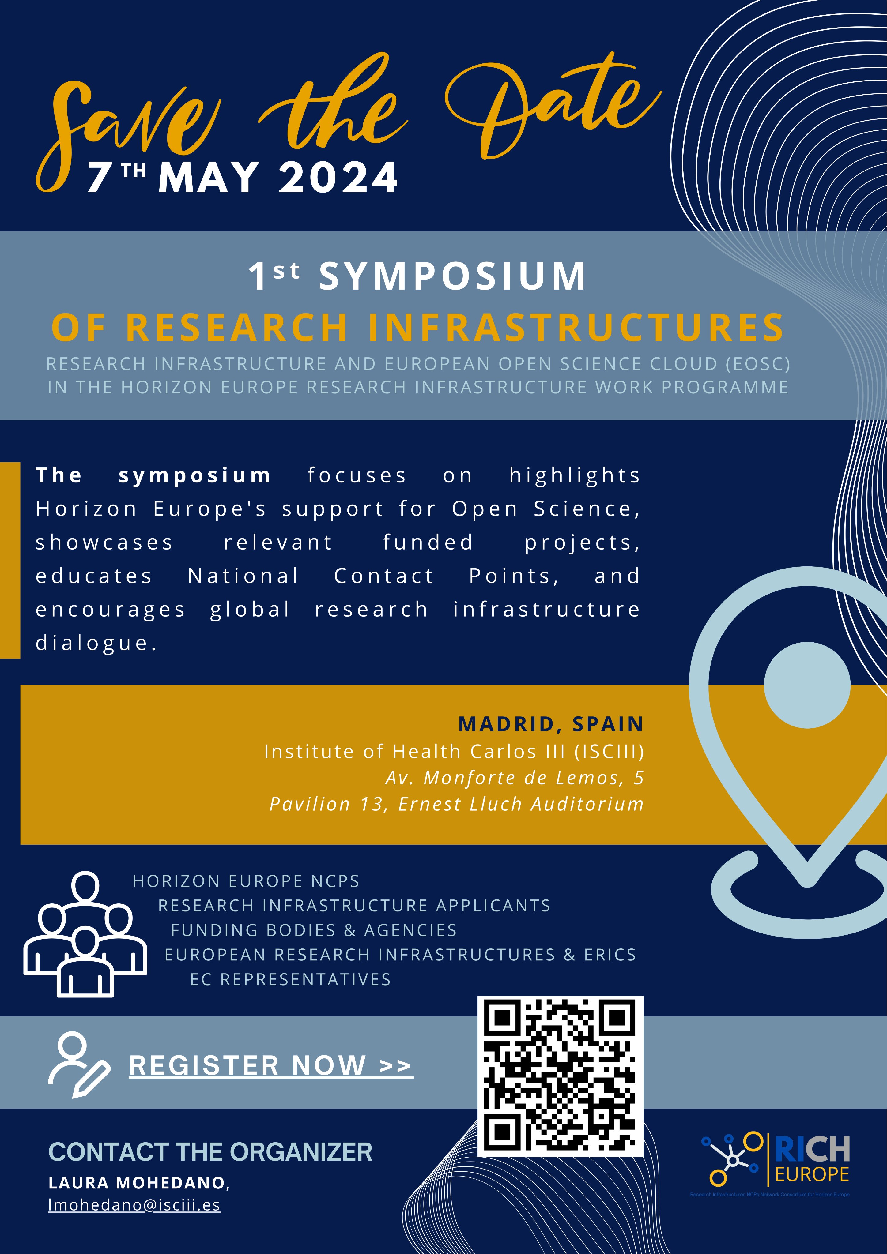 BANNER - RICH Europe Symposium of Research Infrastructures