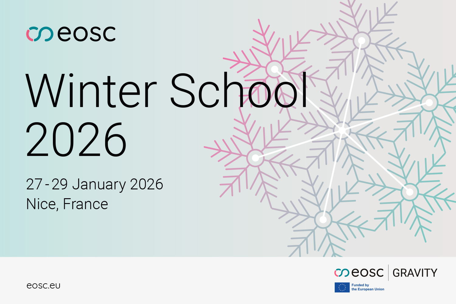EOSC Winter School 2026 banner