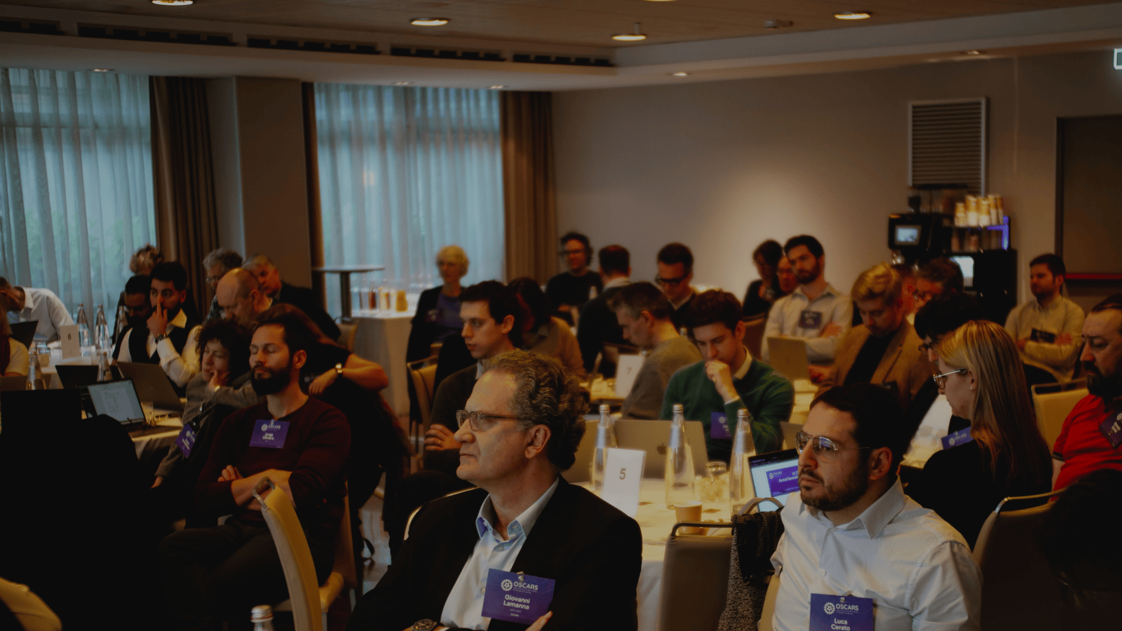 Picture of the audience at the OSCARS AGM 2025