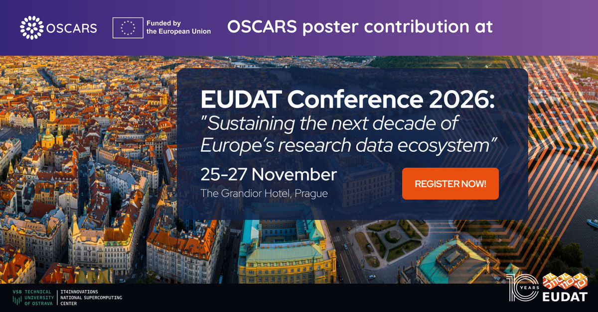 OSCARS at EUDAT2026 Conference BANNER