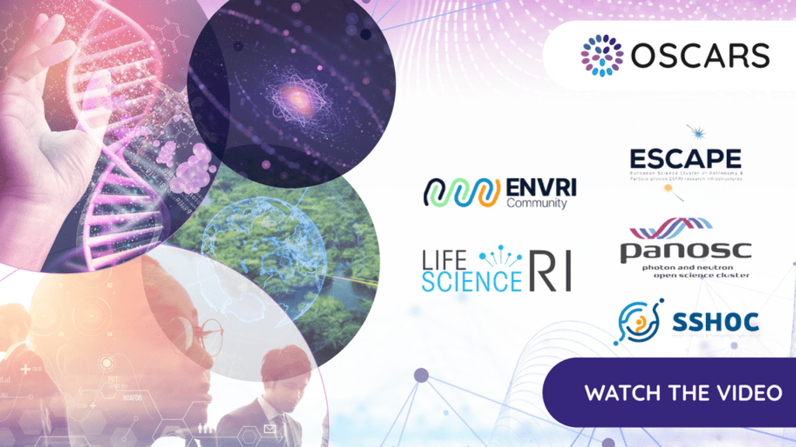 Video interview with the Science Clusters from OSCARS 1st AGM - banner 