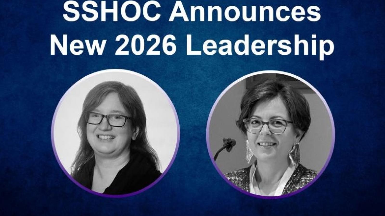 SSHOC announces new leadership 2025 banner