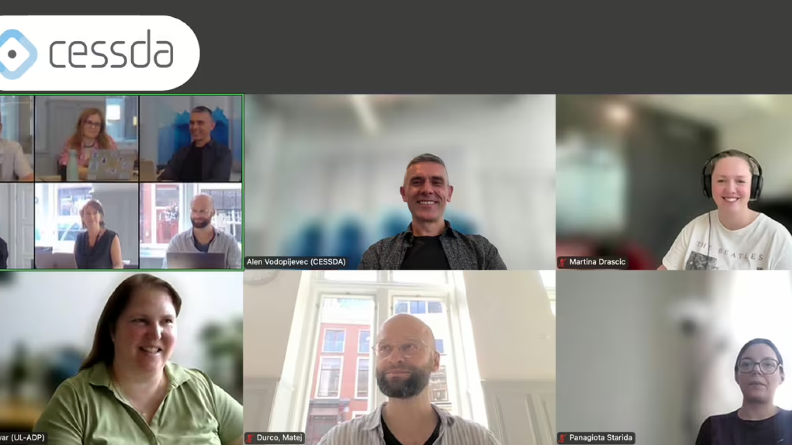 SSHOC CC meeting August 2025 - picture